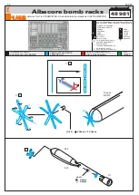 Предварительный просмотр 1 страницы Eduard Albacore bomb racks Quick Start Manual