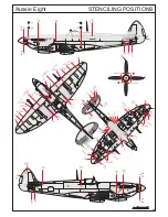 Предварительный просмотр 42 страницы Eduard Aussie Eight 2119-NAV1 Instruction Sheet