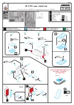 Предварительный просмотр 1 страницы Eduard B-17F rear interior Quick Start Manual