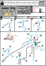 Предварительный просмотр 1 страницы Eduard B-17G Flying Fortress mid section interior Manual