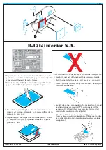 Предварительный просмотр 7 страницы Eduard B-17G interior S.A. Quick Start Manual