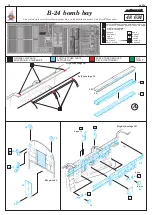 Eduard B-24 bomb bay Manual предпросмотр