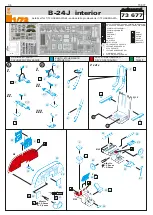 Eduard B-24J interior Manual предпросмотр