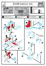 Eduard B-25H interior S.A. Manual предпросмотр