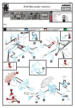 Eduard B-26 Marauder interior Assembly Instructions предпросмотр