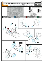 Предварительный просмотр 1 страницы Eduard B-26 Marauder upgrade set Manual