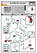 Eduard B-26B-50 Invader Manual предпросмотр