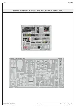 Предварительный просмотр 4 страницы Eduard B-26C Invader undercarriage & exterior Manual