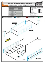 Preview for 1 page of Eduard B-2A bomb bay doors Quick Start Manual