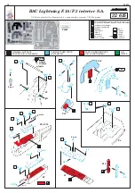 Предварительный просмотр 1 страницы Eduard BAC Lightning F.1A/ F.3 interior S.A. Manual