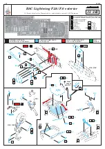 Eduard BAC Lightning F.2A/F.6 exterior Quick Start Manual предпросмотр