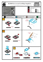 Eduard Bf-109E Access and scribing templates Quick Start Manual предпросмотр