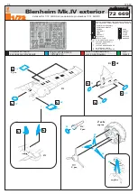 Предварительный просмотр 1 страницы Eduard Blenheim Mk.IV exterior Quick Start Manual