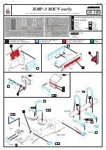 Предварительный просмотр 1 страницы Eduard BMP-3 MICV early Assembly Instructions