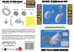 Eduard Brassin Bf 109E wheels 1/32 Quick Start Manual предпросмотр