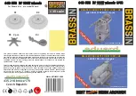 Предварительный просмотр 1 страницы Eduard BRASSIN Bf 109E wheels Manual