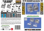 Eduard Brassin MiG-23M/MF main wheel bay Manual preview