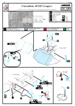 Eduard Canadian AVGP Cougar Quick Start Manual предпросмотр