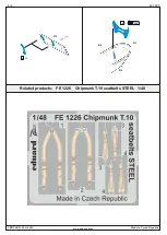 Предварительный просмотр 4 страницы Eduard Chipmunk T.10 Assembly Instructions