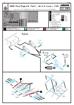 Предварительный просмотр 1 страницы Eduard DKM Graf Zeppelin Part1 - deck & cranes 1/350 Quick Start Manual