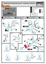 Eduard DKM Graf Zeppelin Part3 - antennas & island Quick Start Manual предпросмотр