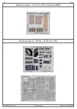 Предварительный просмотр 4 страницы Eduard Do 17Z-2 exterior & bomb bay Quick Start Manual