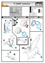 Предварительный просмотр 1 страницы Eduard F-100F exterior Assembly Instructions