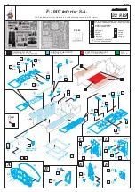 Eduard F-104C interior S.A. Manual предпросмотр