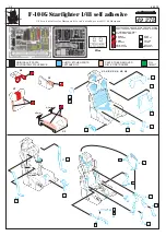 Предварительный просмотр 1 страницы Eduard F-104G Starfighter 1/48 self adhesive Quick Start Manual