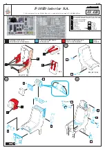 Предварительный просмотр 1 страницы Eduard F-105D interior S.A. Assembly Manual