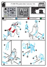 Preview for 1 page of Eduard F-105G Thunderchief interior S.A. Manual