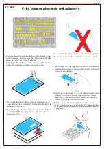 Предварительный просмотр 4 страницы Eduard F-14 Tomcat placards Instruction Sheet