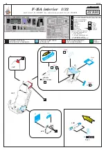 Предварительный просмотр 1 страницы Eduard F-35A interior 1/32 Quick Start Manual