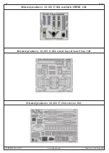 Предварительный просмотр 4 страницы Eduard F-35A interior 1/32 Quick Start Manual