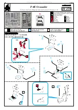 Предварительный просмотр 1 страницы Eduard F-8E Crusader Assembly Instructions