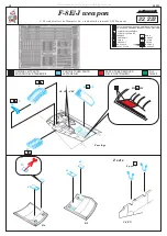 Предварительный просмотр 1 страницы Eduard F-8E/J weapon Quick Start Manual