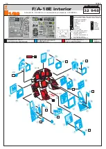 Предварительный просмотр 1 страницы Eduard F/A-18E interior Assembly Instructions