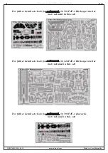 Предварительный просмотр 4 страницы Eduard F4U-1 Bridcage engine Assembly Instructions