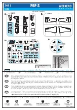 Предварительный просмотр 1 страницы Eduard F6F-3 Quick Start Manual