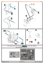 Предварительный просмотр 3 страницы Eduard F6F Hellcat undercarriage Assembly Instructions