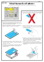 Предварительный просмотр 3 страницы Eduard FE380 Instruction Sheet