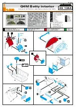 Eduard G4M Betty interior Quick Start Manual предпросмотр