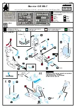 Eduard Harrier GR Mk.7 Quick Start Manual предпросмотр