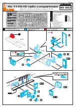 Предварительный просмотр 1 страницы Eduard He 111H-16 radio compartment Quick Start Manual