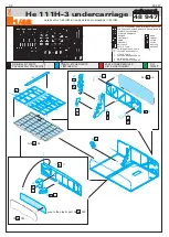 Preview for 1 page of Eduard He 111H-3 undercarriage Quick Start Manual