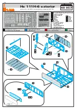 Preview for 1 page of Eduard He 111H-6 exterior Quick Start Manual