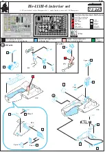 Eduard He-111H-6 interior set Quick Start Manual предпросмотр