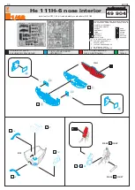 Eduard He 111H-6 nose interior Quick Start Manual preview