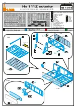 Предварительный просмотр 1 страницы Eduard He 111Z exterior Quick Start Manual