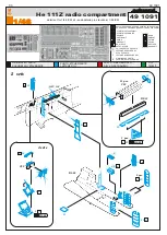 Eduard He 111Z radio compartment Quick Start Manual предпросмотр